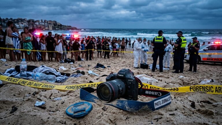 Photographe Inculpé pour Vol après l&rsquo;Attentat de Bondi en Australie