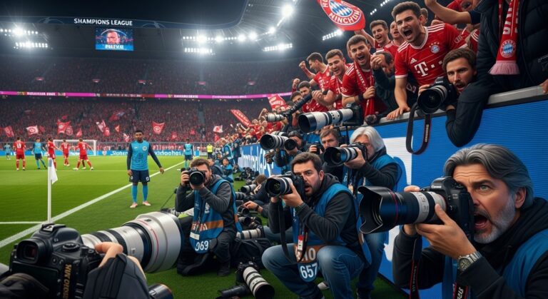 Photographes Blessés par Supporters Après le But d’Olise : Le Bayern et le Real Madrid