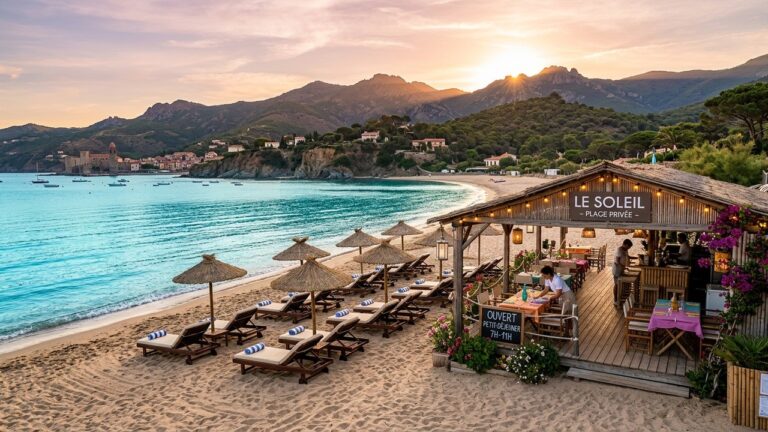 Plages Privées Côte Vermeille : Saison Estivale en Plein Essor