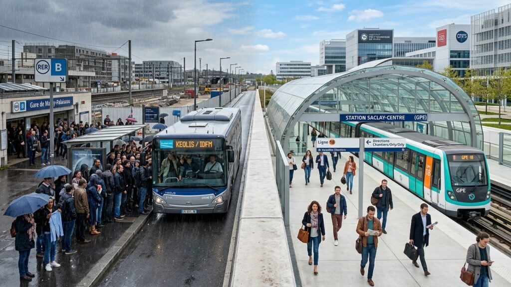 Plateau de Saclay : Le Métro Va Soulager les Usagers des Bus Bondés