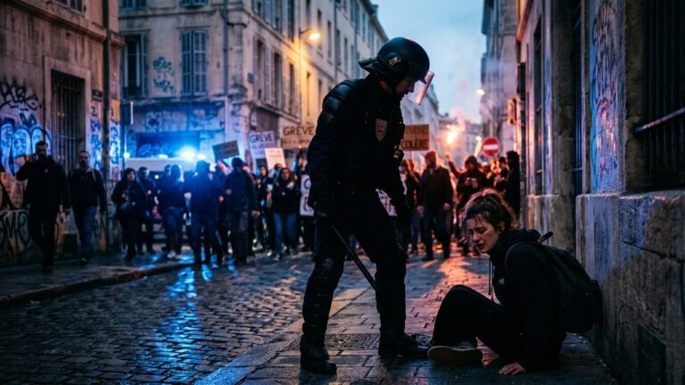 Policier Mis En Examen pour Violences sur Manifestante à Marseille