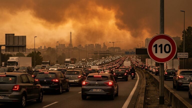 Pollution à l&rsquo;Ozone en Île-de-France : Réduisez Votre Vitesse ou Laissez la Voiture
