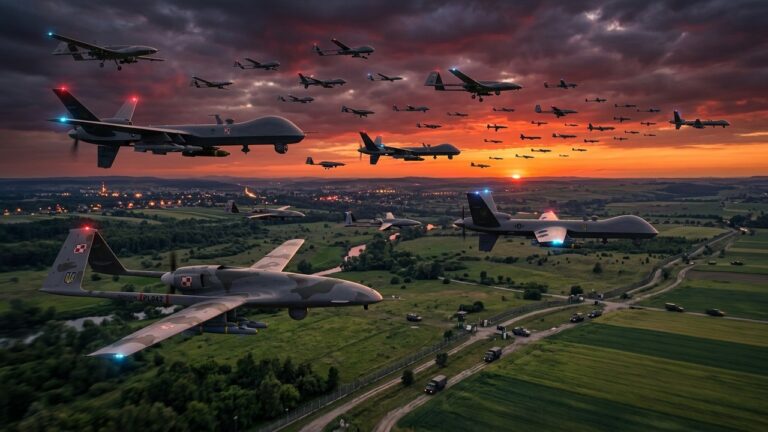 Pologne Ukraine : Armada de Drones pour Protéger l&rsquo;Europe