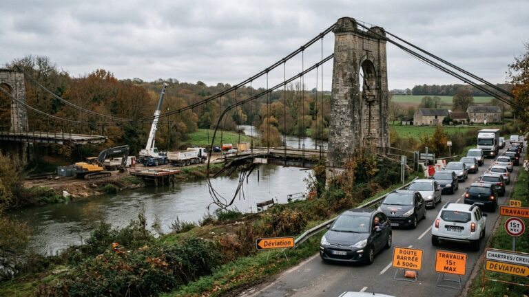 Pont Fermé dans l’Oise : Trois Ans de Retards et d’Exaspération