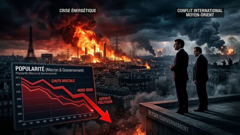 Popularité en Baisse : Macron et Lecornu Face à la Crise