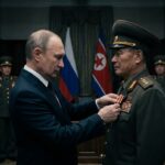 Poutine Récompense Secrètement Généraux Nord-Coréens pour Koursk