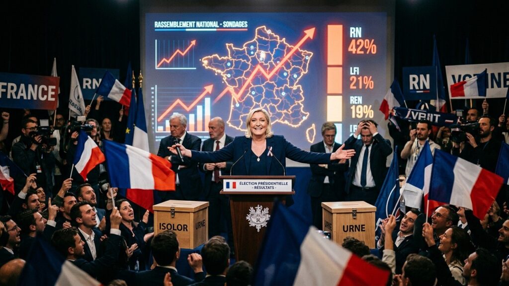 Présidentielle 2027 : RN en Tête, le Centre Distancé