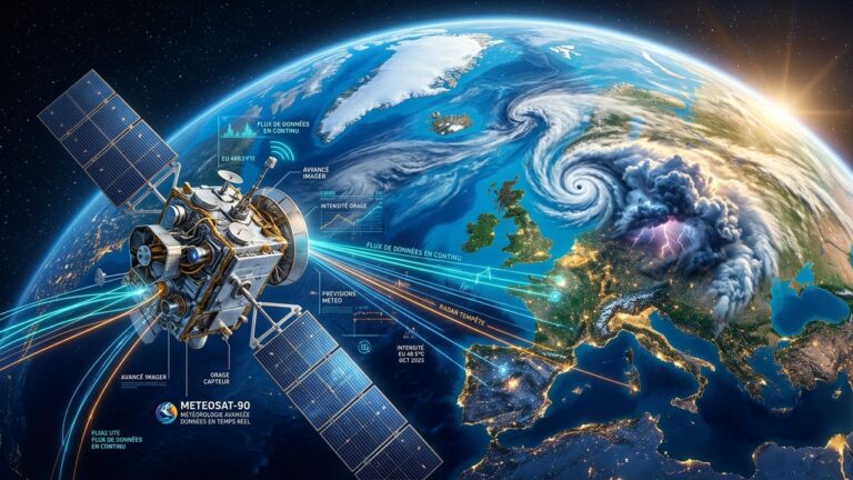 Prévisions Météo : Révolution avec le Nouveau Satellite MTG