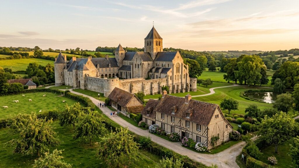 Prieuré Historique Normand à Vendre : Un Joyau à 2,6 Millions d&rsquo;Euros