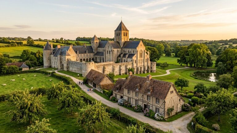 Prieuré Historique Normand à Vendre : Un Joyau à 2,6 Millions d&rsquo;Euros