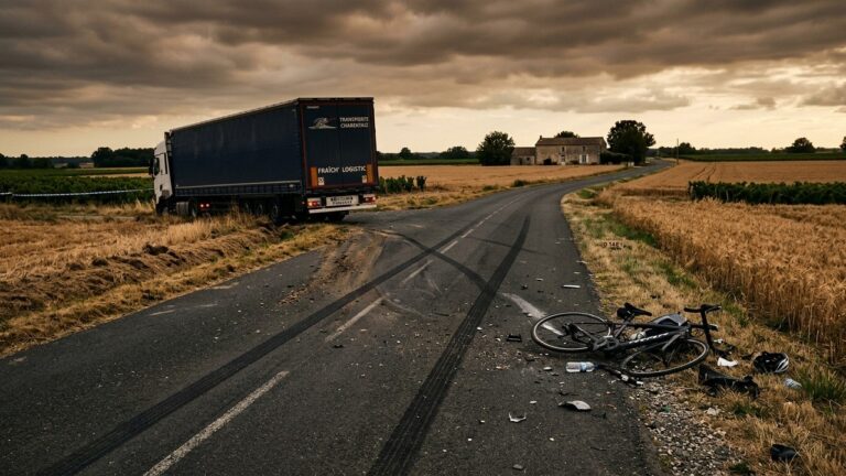 Prison Ferme pour Chauffard Alcoolisé Après la Mort d&rsquo;un Cycliste