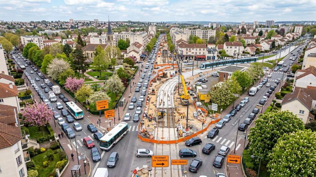 Prolongement T7 Athis-Mons : Routes Fermées et Déviations pendant les Vacances