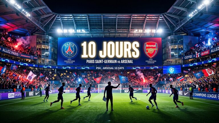 PSG Arsenal : Compte à Rebours Lancé pour la Finale de Ligue des Champions