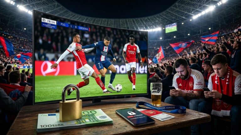 PSG-Arsenal : L&rsquo;UEFA Inquiète par la Finale Payante au Royaume-Uni
