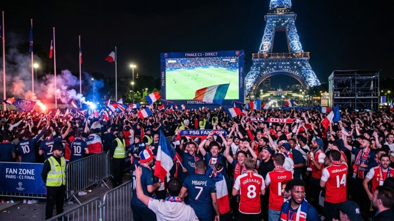 PSG Arsenal : Paris Prépare une Fan Zone pour la Finale
