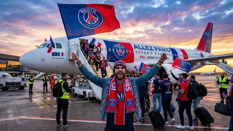 PSG-Arsenal : Un Fan Tente de Remplir un Avion pour Budapest