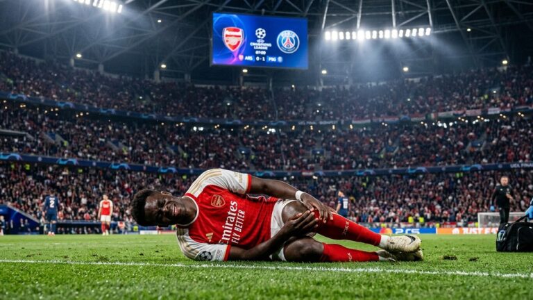 PSG ArsenalGenerating the football article : Ben White Forfait Majeur Avant La Finale