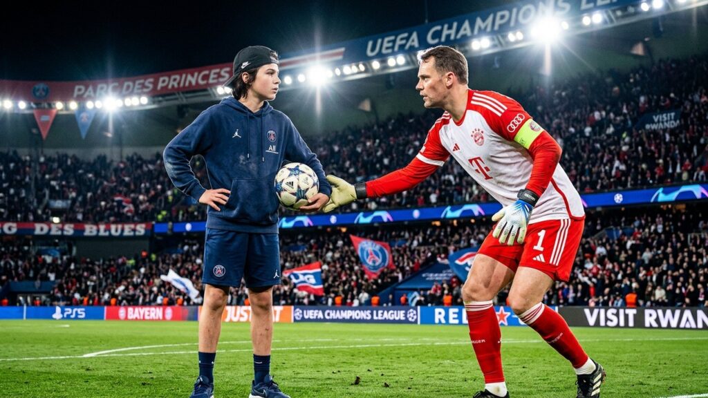 PSG Bayern : Le Ramasseur de Balle Qui a Provoqué Manuel Neuer