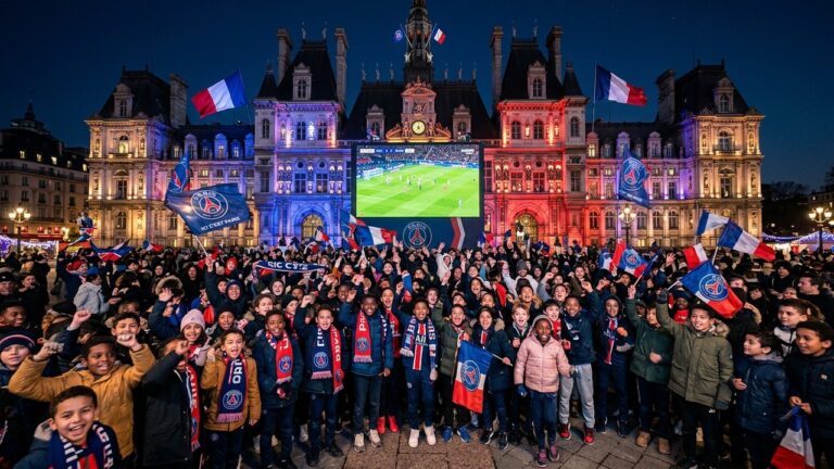 PSG Bayern Munich : 500 Enfants Invités à l&rsquo;Hôtel de Ville par le Maire