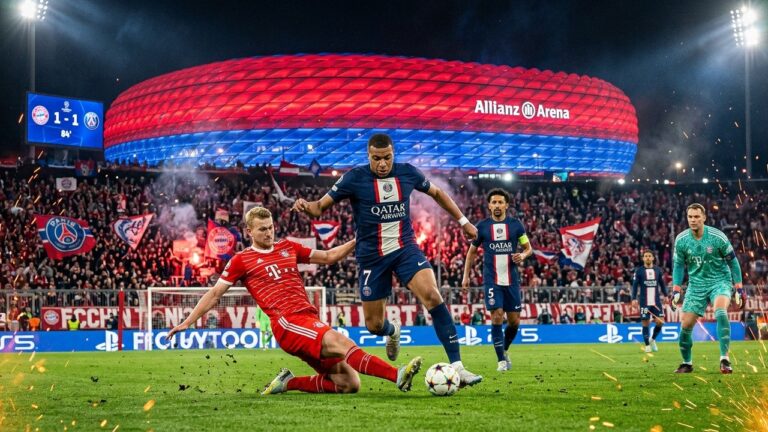 PSG Bayern Munich : Date Du Match Retour En Demi-Finale