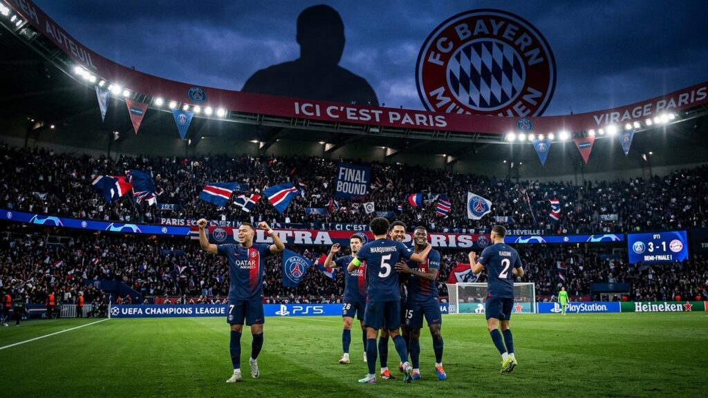 PSG-Bayern Munich : Hakimi Apte et Vitinha Optimiste pour la Demi-Finale