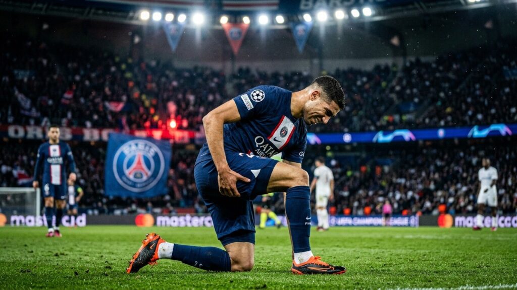 PSG Bayern Munich : Hakimi Forfait pour le Match Retour