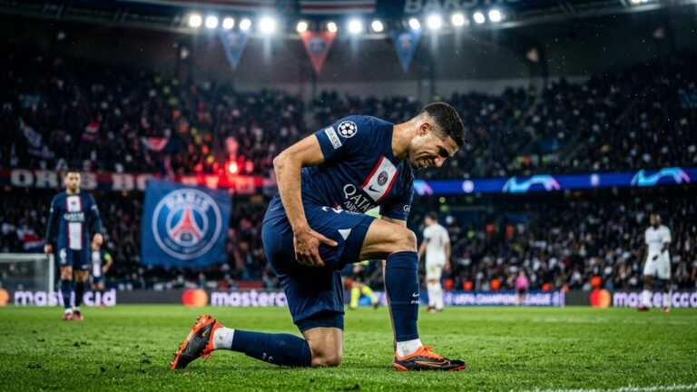 PSG Bayern Munich : Hakimi Forfait pour le Match Retour