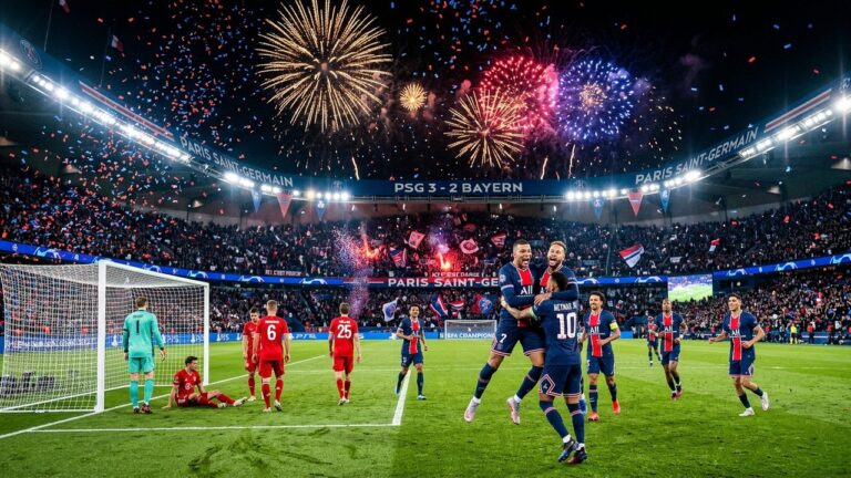 PSG Bayern Munich : Le Match de Légende qui a Enflammé le Parc