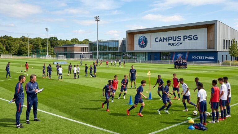 PSG Campus Poissy : Journée de Partage Inoubliable avec Éducateurs Franciliens