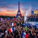 PSG Champion : Célébrations au Champ-de-Mars Face à la Tour Eiffel