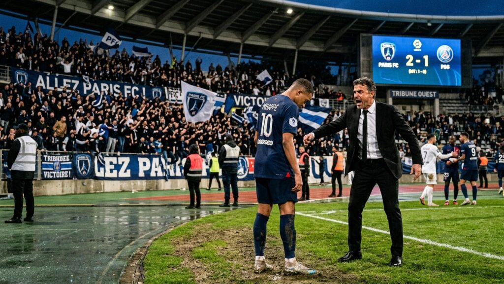 PSG Défait par Paris FC : Luis Enrique Furieux Après le Derby