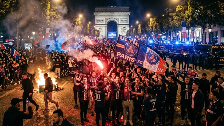 PSG en Finale : 127 Interpellations Après les Célébrations à Paris
