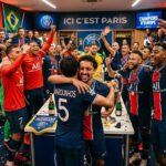 PSG en Finale : L&rsquo;Euphorie du Vestiaire à Munich