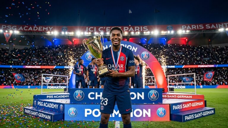 PSG : La Formation Parisienne Brille au Golden Kid