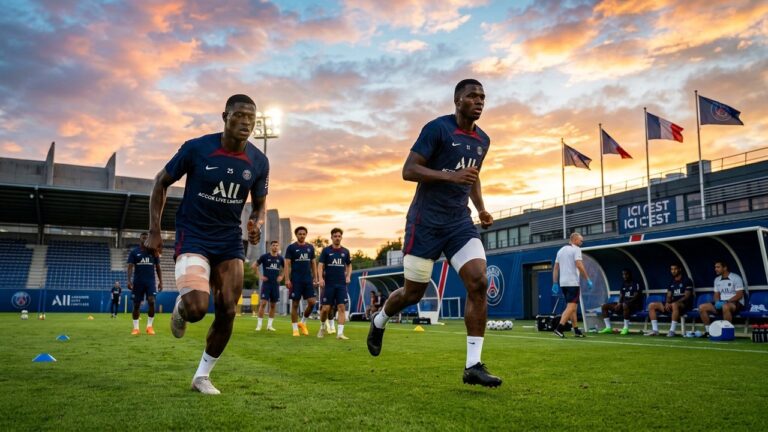 PSG : Retours Clés à l’Entraînement Avant la Finale de Ligue des Champions
