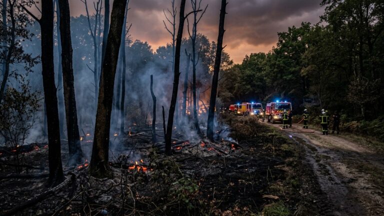 Pyromane en Forêt de Montmorency : Les Incendies Suspects InquiètentGenerating the blog article