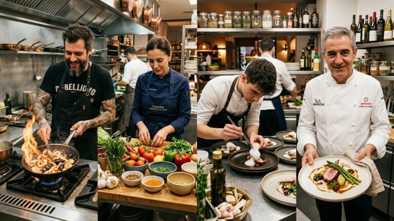 Quatre Chefs Espagnols Révolutionnent La Gastronomie Moderne