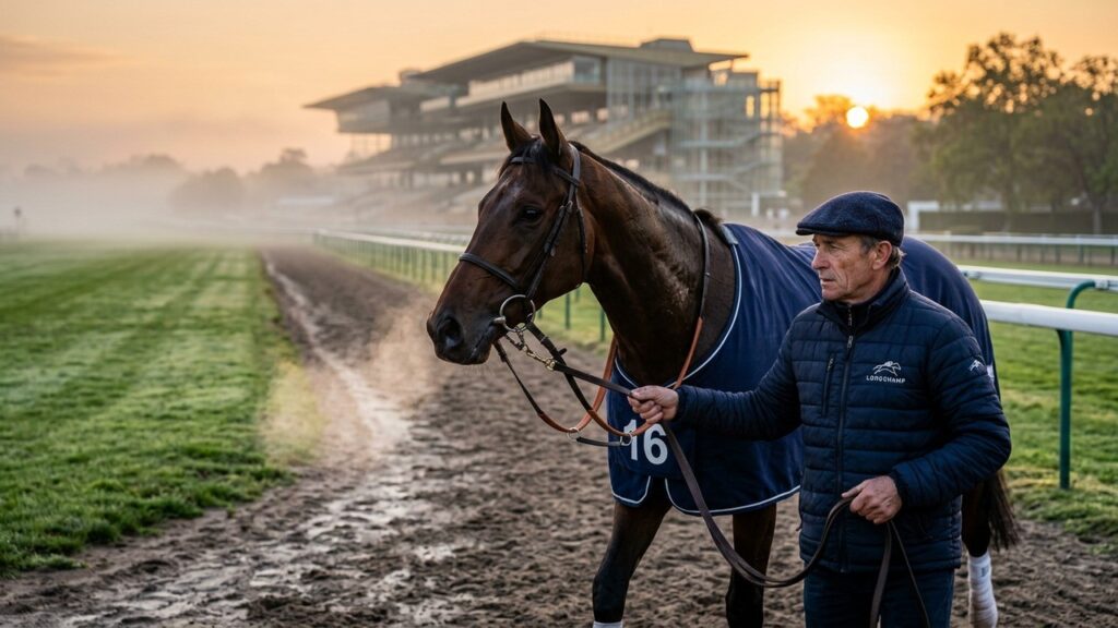 Quinté ParisLongchamp : Ludovic Gadbin, la Régularité au Service de Mister George