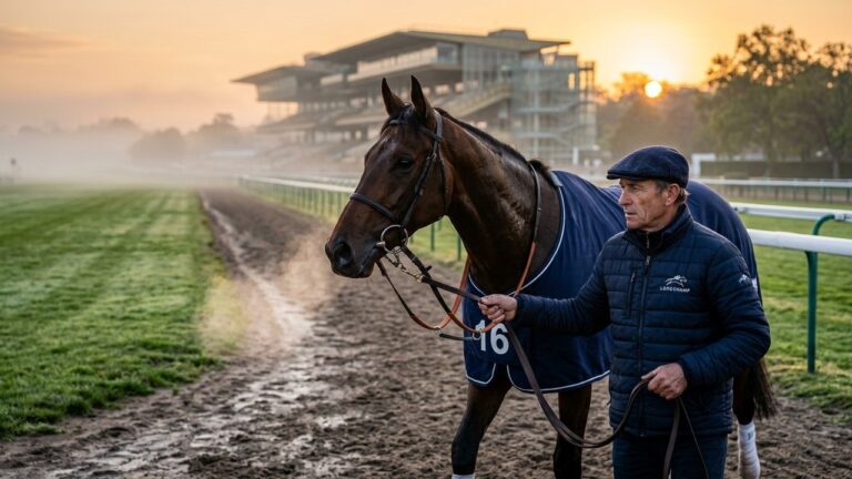 Quinté ParisLongchamp : Ludovic Gadbin, la Régularité au Service de Mister George