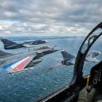 Rafale Français Interceptent Avions Russes Su-24 dans l&rsquo;Espace Balte
