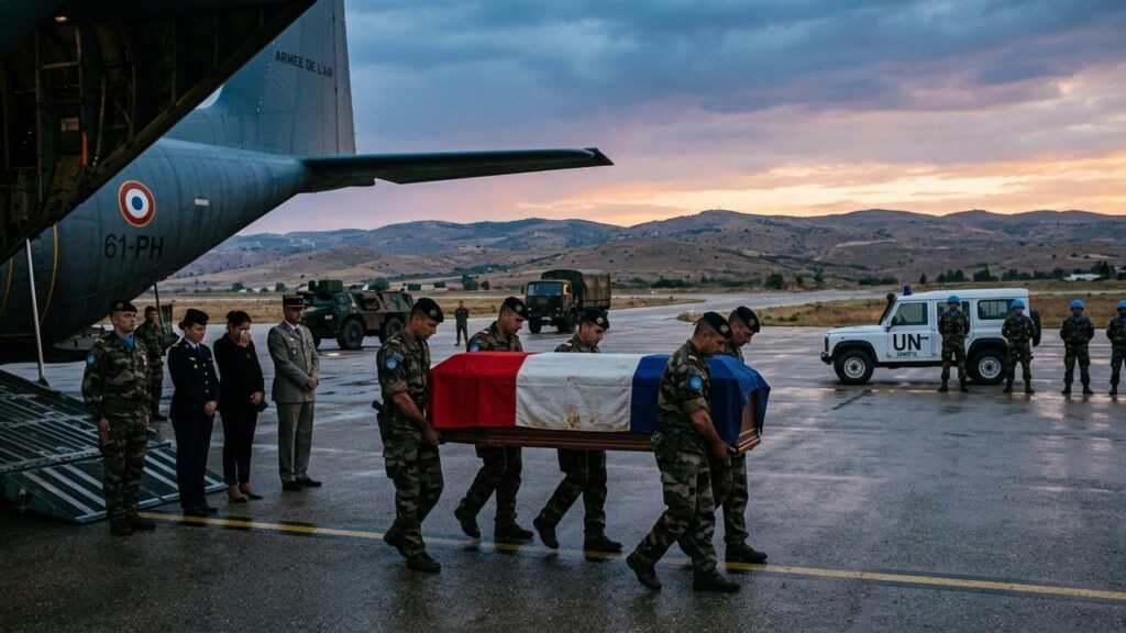 Rapatriement du Sergent-Chef Florian Montorio : Hommage à un Soldat Français Mort au Liban