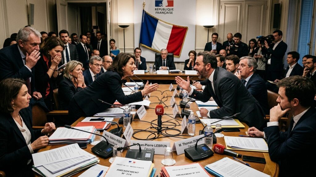 Rapport Audiovisuel Public : Adoption Explosive à l&rsquo;Assemblée