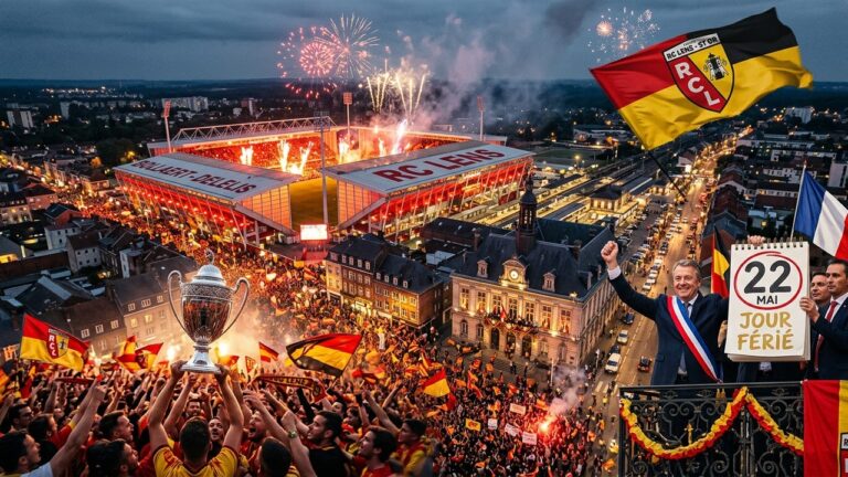 RC Lens : Un Jour Férié Après le Sacre en Coupe de France ?