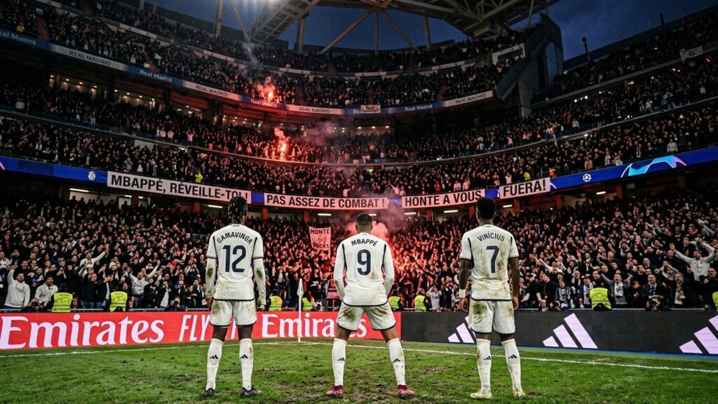 Real Madrid : Mbappé, Vinicius et Camavinga Secoués par la Colère du Bernabéu