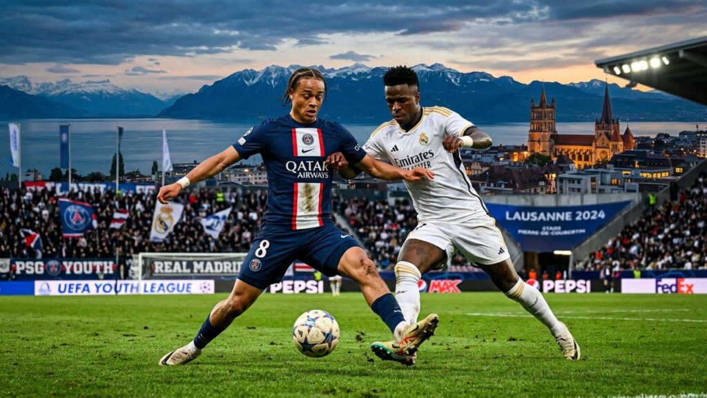 Real Madrid PSG Youth League : Heure et Chaîne TV pour la Demi-Finale