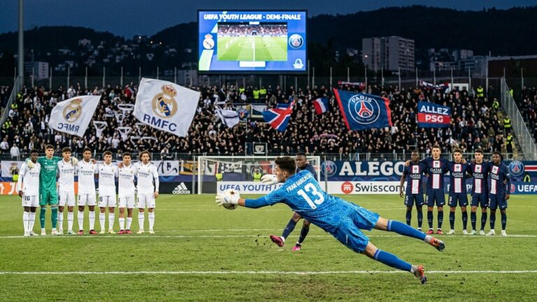 Real Madrid PSG Youth League : Règles En Cas D&rsquo;Égalité
