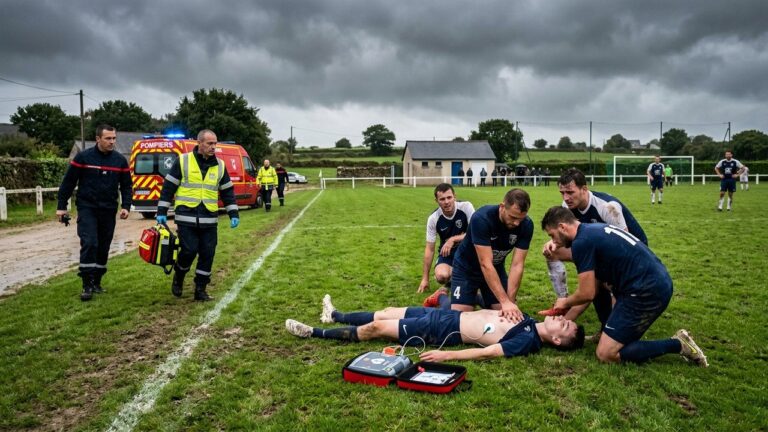 Réanimation Miraculeuse D&rsquo;un Footballeur Amateur En Bretagne