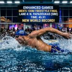 Record du Monde aux Enhanced Games : Le Nageur Grec Bouleverse le Sport