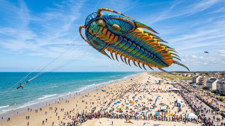 Record du Monde : Cerf-Volant Géant de 100m Battu à Berck-sur-Mer