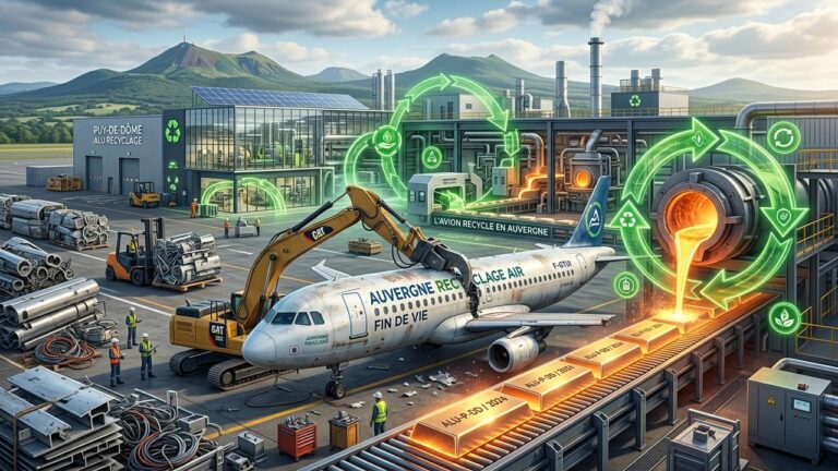 Recyclage Avions : Révolution Aluminium en Puy-de-Dôme